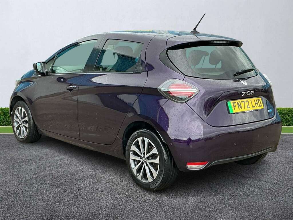Renault Zoe 100Kw Gt Line R135 50Kwh Rapid Charge Purple #2
