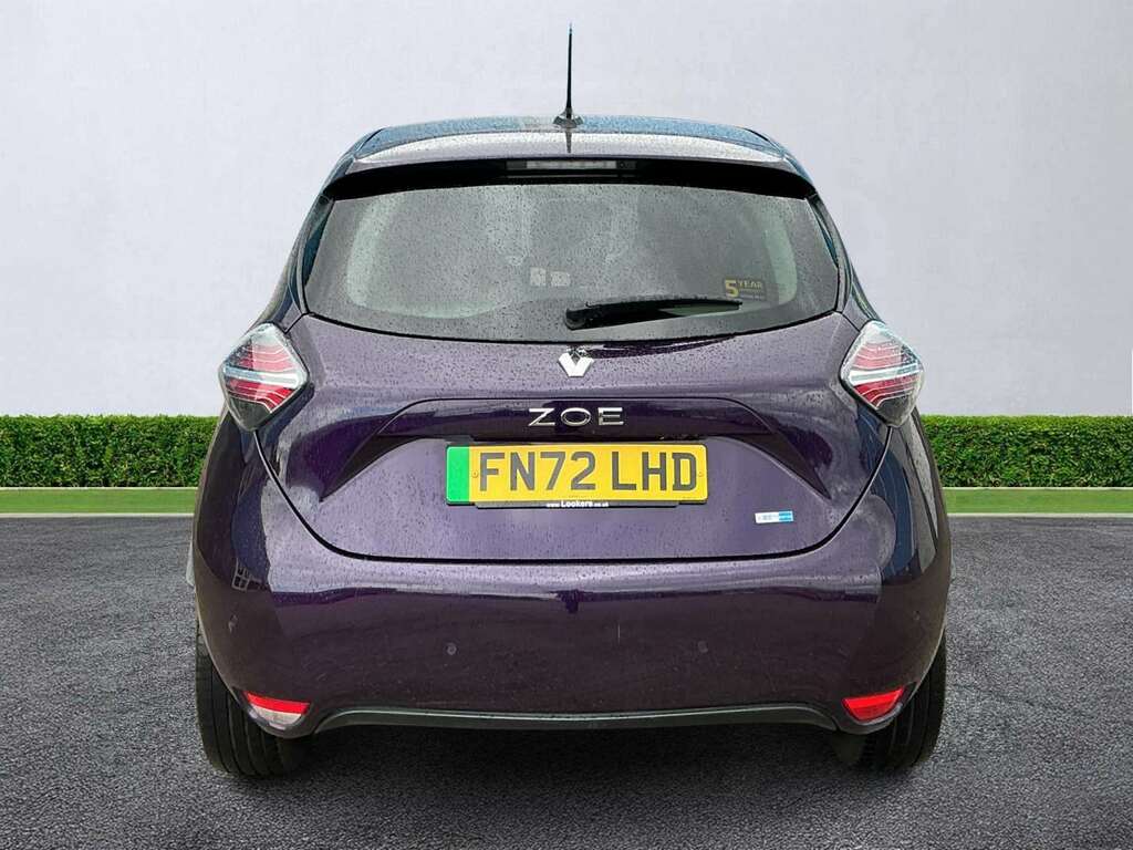 Renault Zoe 100Kw Gt Line R135 50Kwh Rapid Charge Purple #4