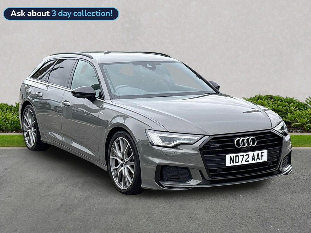 Audi A6 Avant 2.0 Tdi 40 Black Edition Estate S Troni Grey