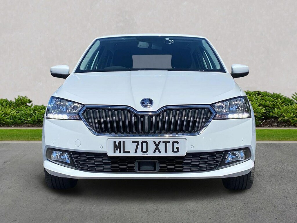 Skoda Fabia 1.0 Se Drive Hatchback Euro 6 S White #5