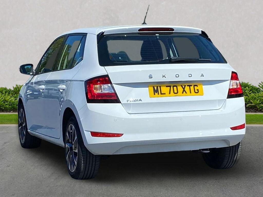 Skoda Fabia 1.0 Se Drive Hatchback Euro 6 S White #2