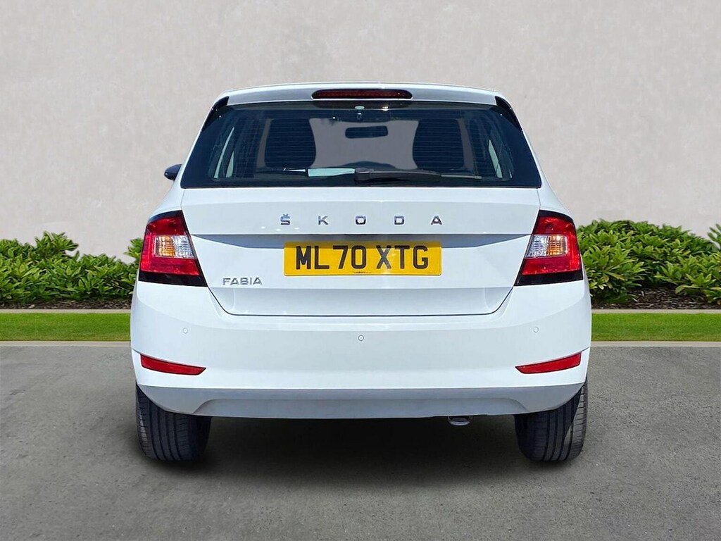 Skoda Fabia 1.0 Se Drive Hatchback Euro 6 S White #4