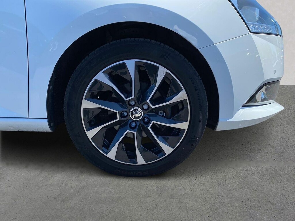 Skoda Fabia 1.0 Se Drive Hatchback Euro 6 S White #6