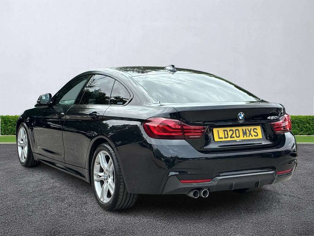 BMW 4 Series Gran Coupe 420I M Sport Professional Media Black #2