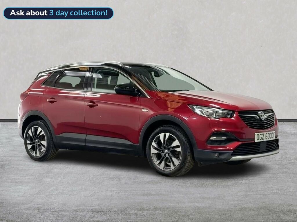 Vauxhall Grandland X 1.5 Turbo D Blueinjection Sport Nav Suv Red