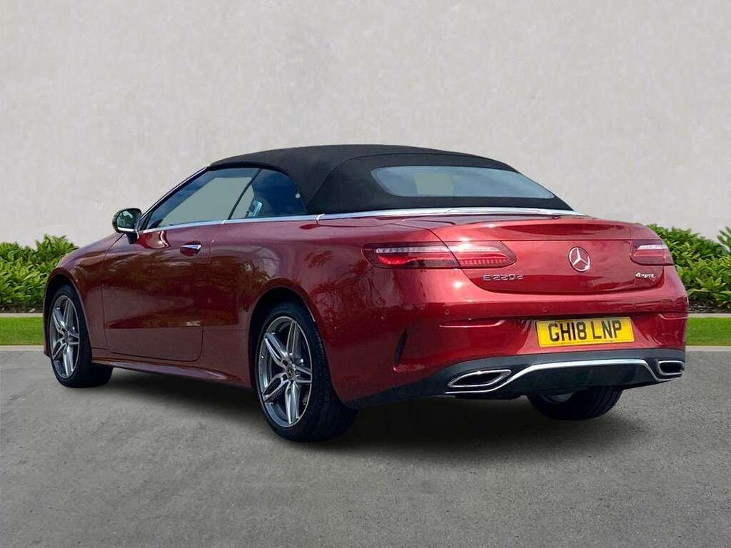 Mercedes-Benz E Class E220d 4Matic Amg Line Premium Plus 9G-tronic GH18LNP Red #2