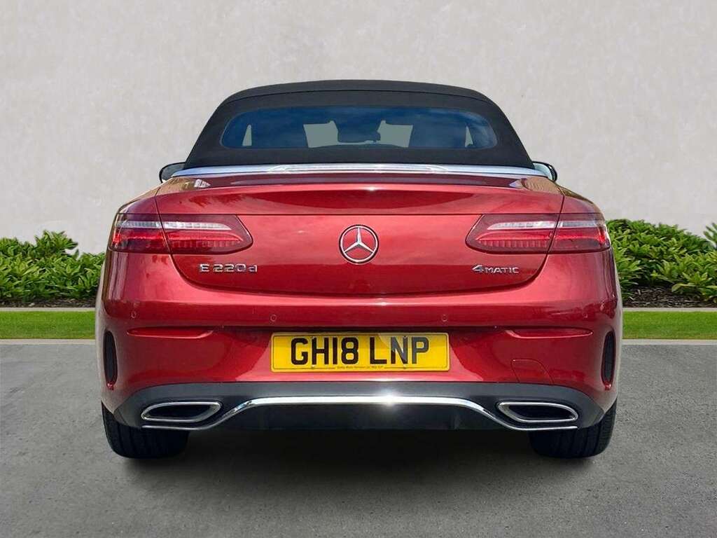 Mercedes-Benz E Class E220d 4Matic Amg Line Premium Plus 9G-tronic GH18LNP Red #4