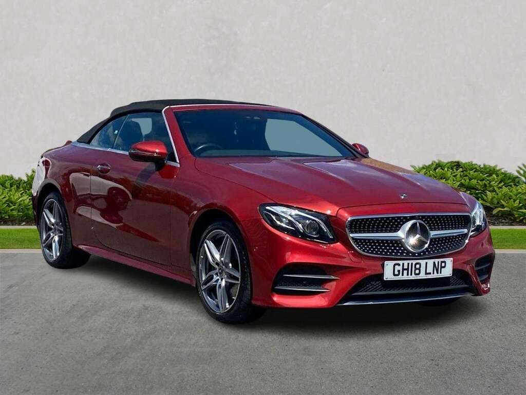 Mercedes-Benz E Class E220d 4Matic Amg Line Premium Plus 9G-tronic Red