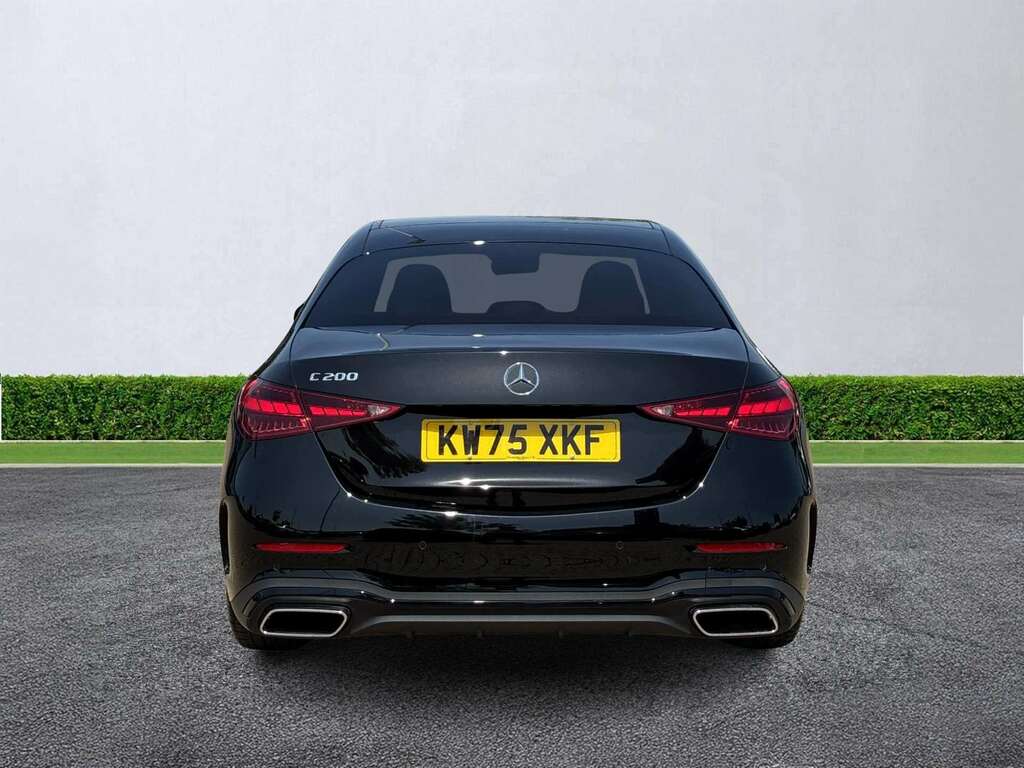 Mercedes-Benz C Class C200 Amg Line Premium Plus 9G-tronic KW75XKF Black #4