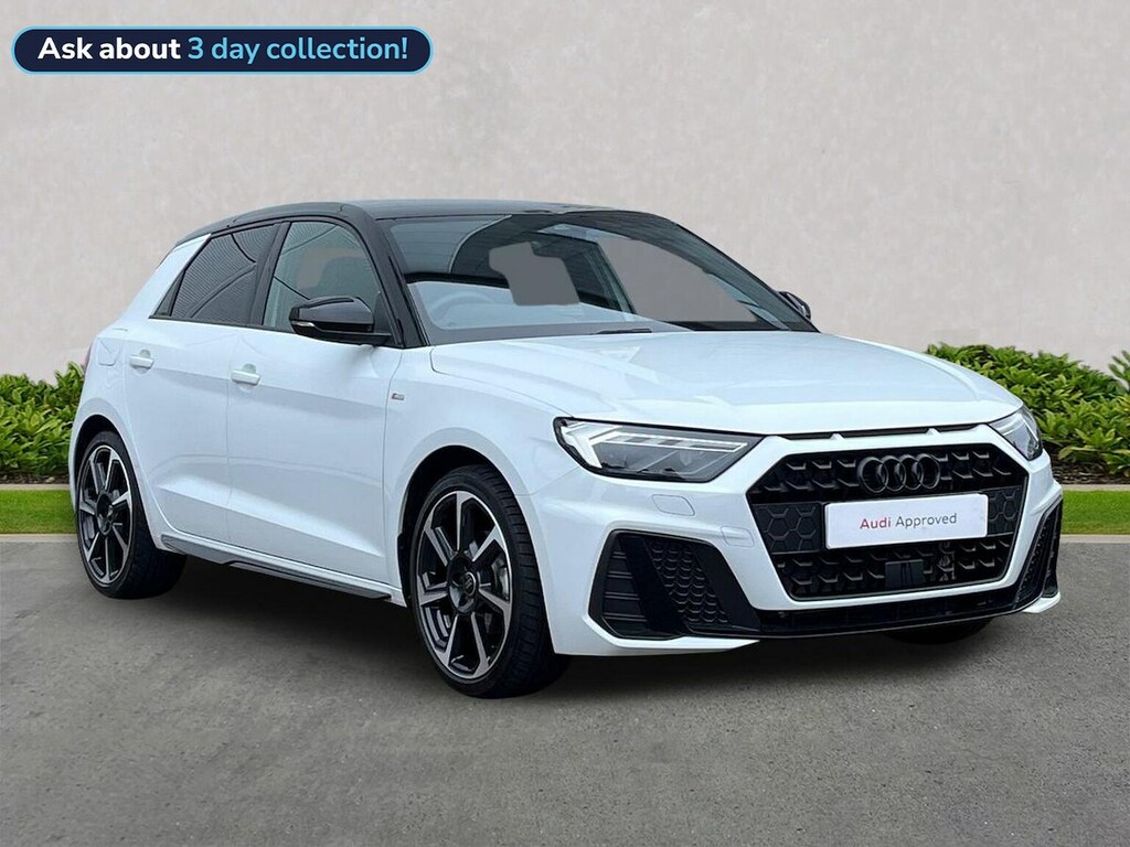 Audi A1 1.0 Tfsi 30 Black Edition Sportback S T White