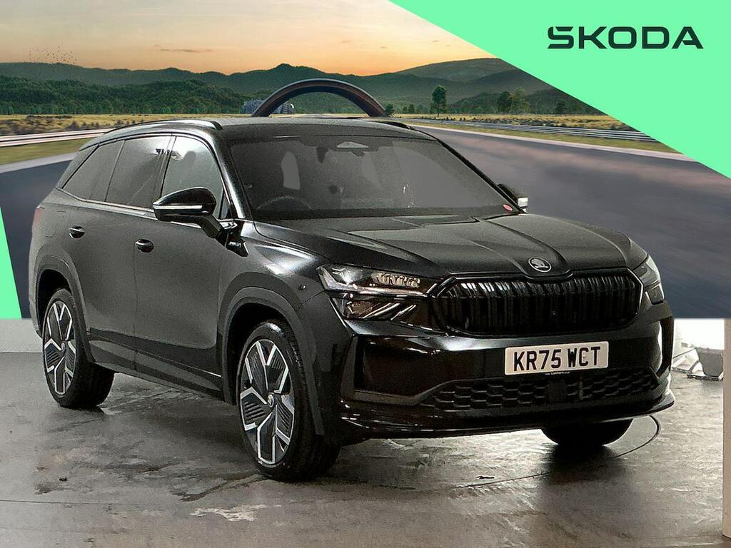 Skoda Kodiaq 1.5 Tsi Iv 25.7Kwh Sportline Suv Plug-i Black