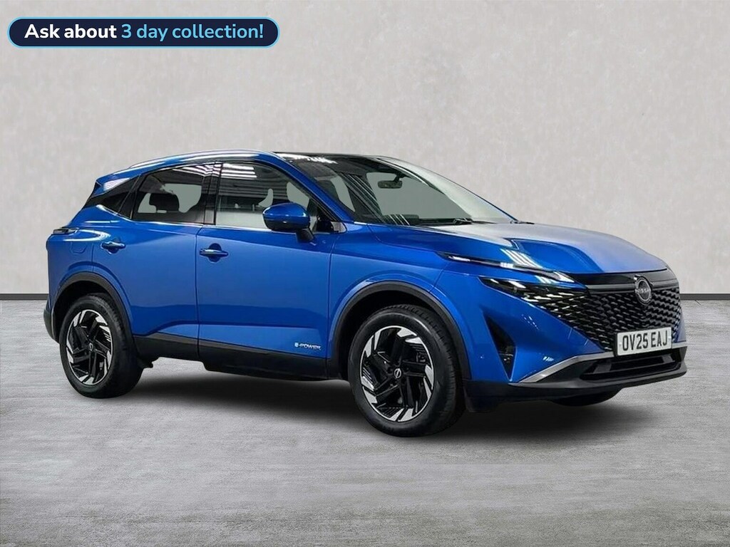 Nissan Qashqai 1.5 H E-power N-connecta Suv Hybrid Aut Blue