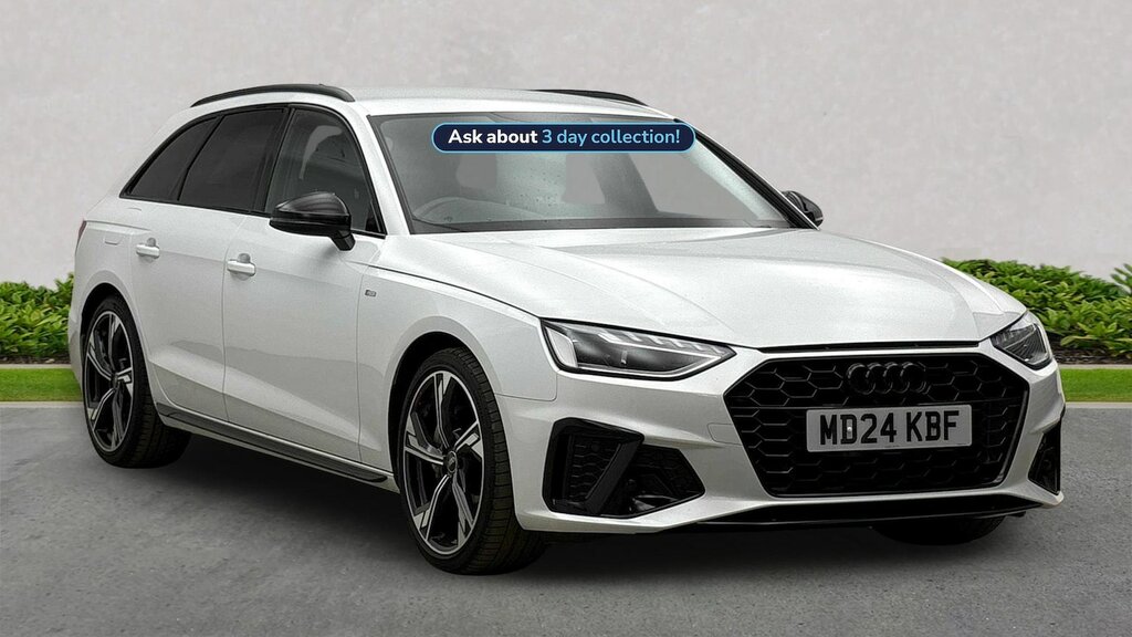 Audi A4 Avant 2.0 Tfsi 40 Black Edition Estate S Tron White