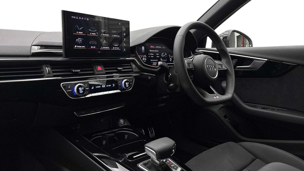 Audi A4 Avant 2.0 Tfsi 40 Black Edition Estate S Tron White #5