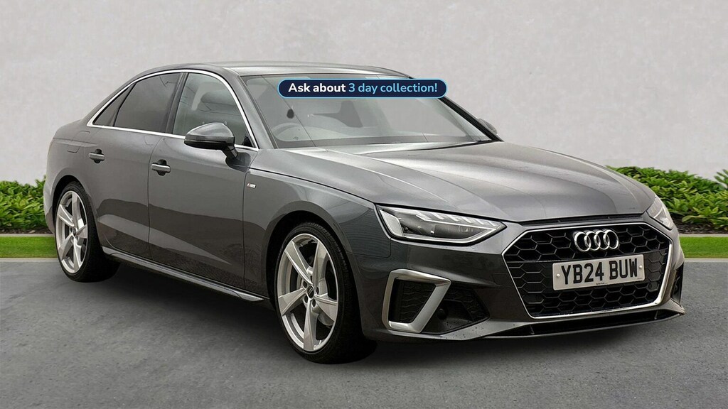 Audi A4 2.0 Tfsi 40 S Line Saloon S Tronic Euro Grey