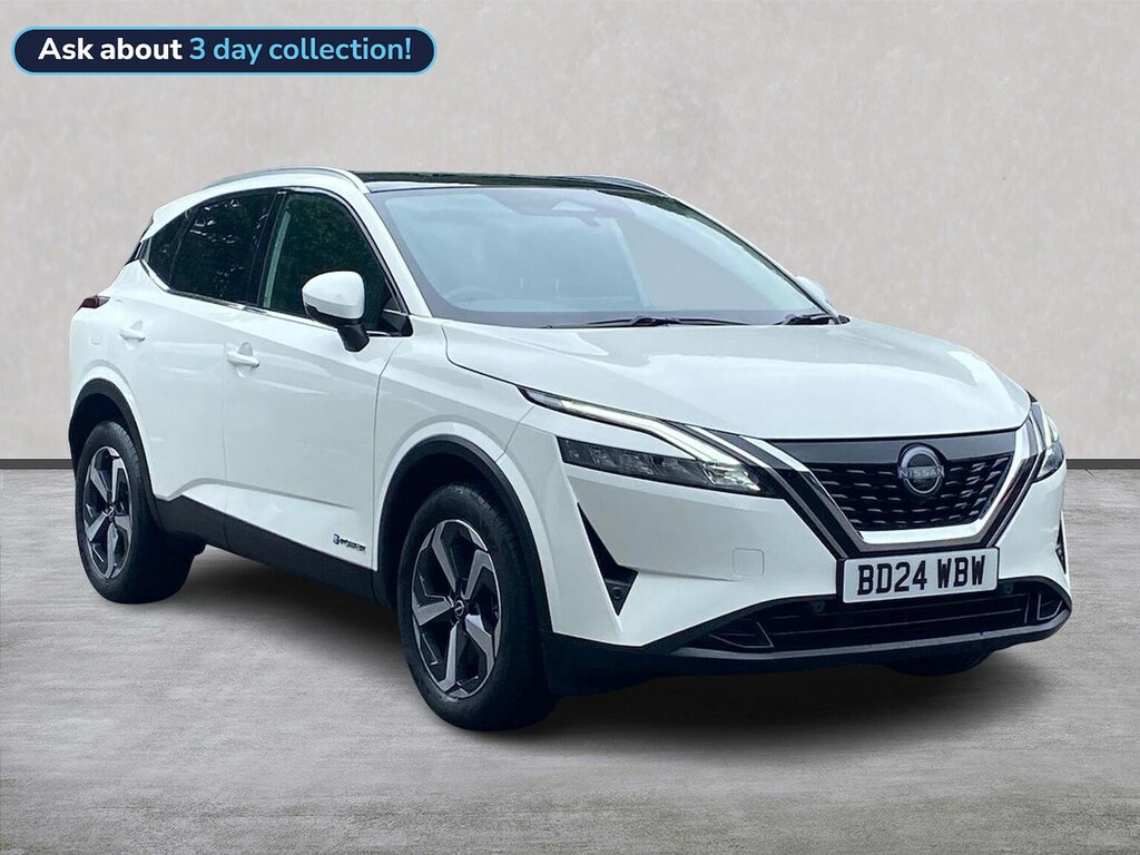 Nissan Qashqai 1.5 H E-power N-connecta Suv Hybrid Aut White