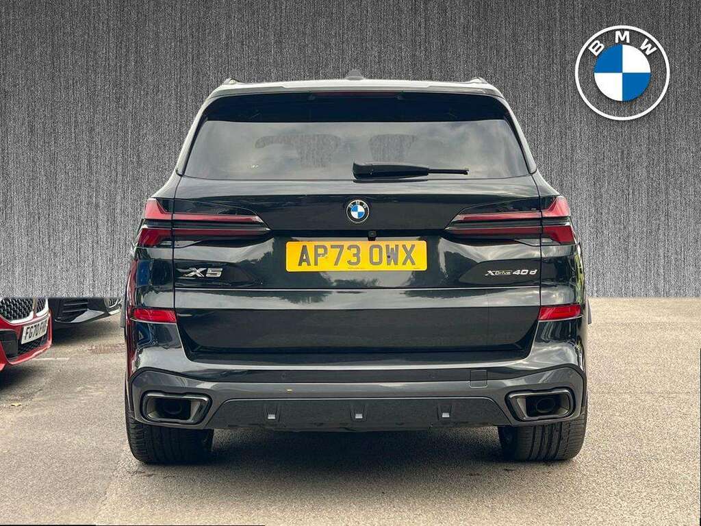BMW X5 Xdrive40d Mht M Sport Black #4