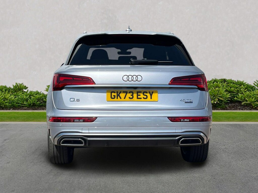 Audi Q5 2.0 Tdi 40 S Line Suv S Tronic Quattro GK73ESY Silver #4