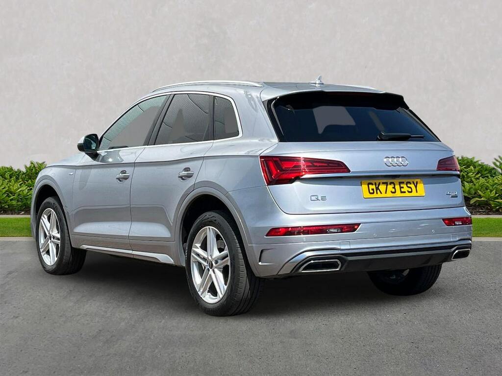 Audi Q5 2.0 Tdi 40 S Line Suv S Tronic Quattro GK73ESY Silver #2