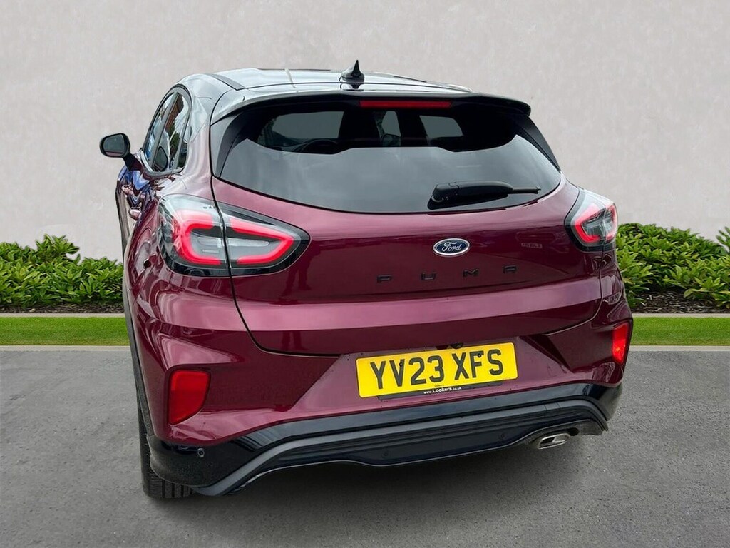 Ford Puma 1.0 Ecoboost Hybrid Mhev Vivid Ruby Edition Red #2