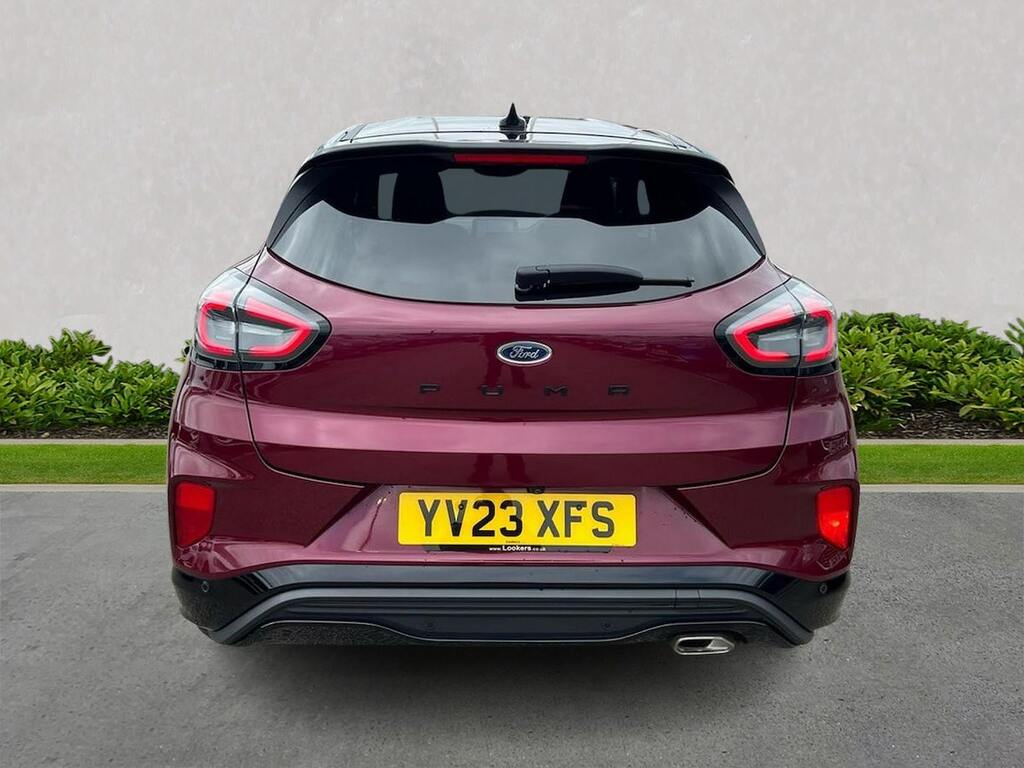 Ford Puma 1.0 Ecoboost Hybrid Mhev Vivid Ruby Edition Red #4