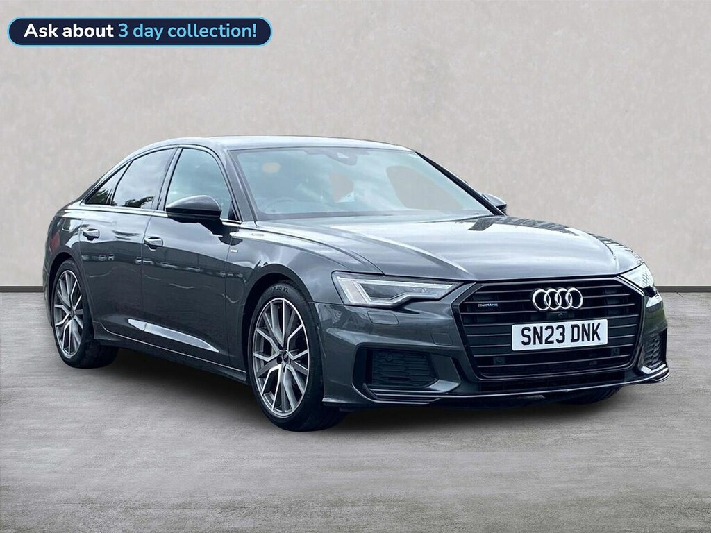 Audi A6 Saloon 2.0 Tdi 40 Black Edition Saloon S Troni Grey