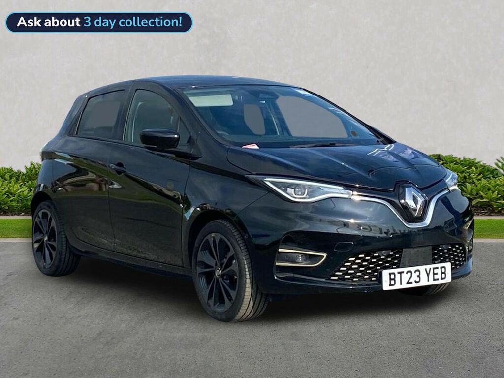 Renault Zoe R135 Ev50 52Kwh Iconic Hatchback Black
