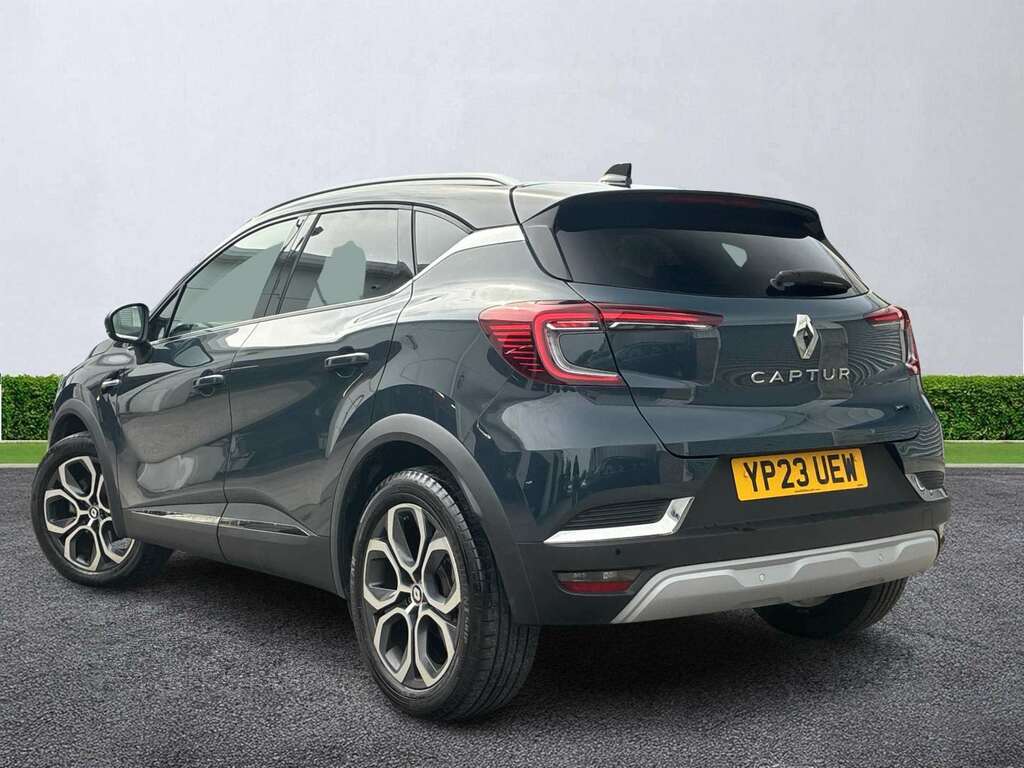 Renault Captur 1.6 E-tech Full Hybrid 145 Techno YP23UEW Blue #2