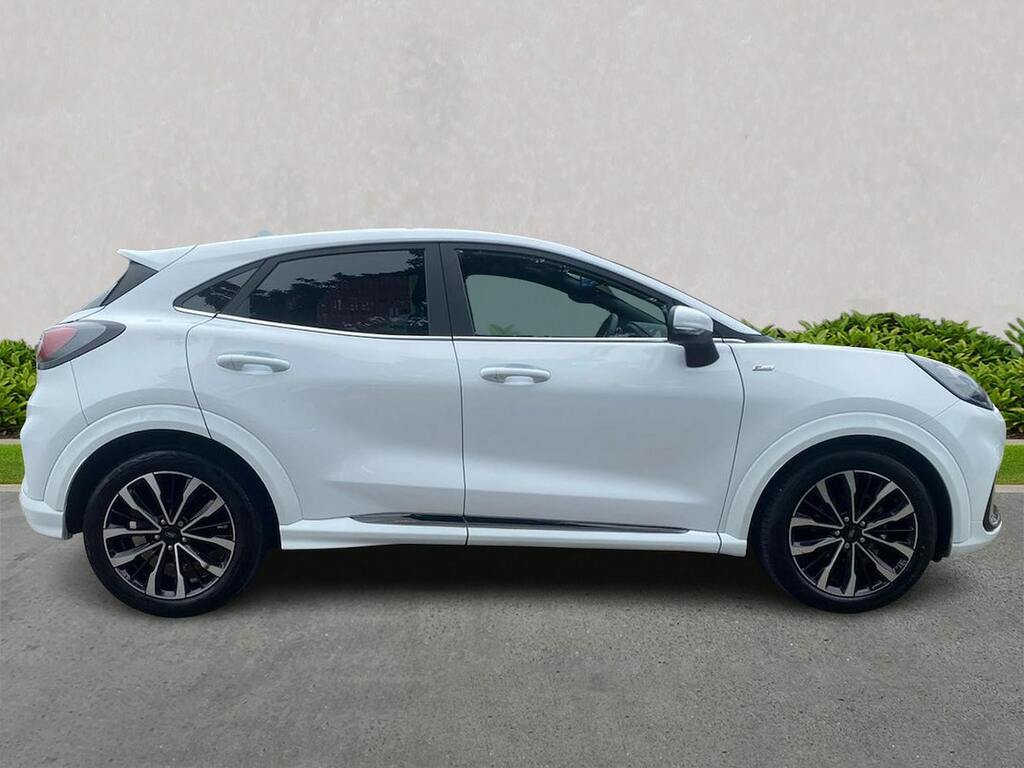 Ford Puma 1.0T Ecoboost Mhev St-line Vignale Suv White #3