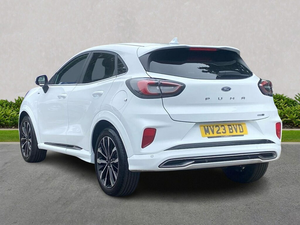 Ford Puma 1.0T Ecoboost Mhev St-line Vignale Suv White #2
