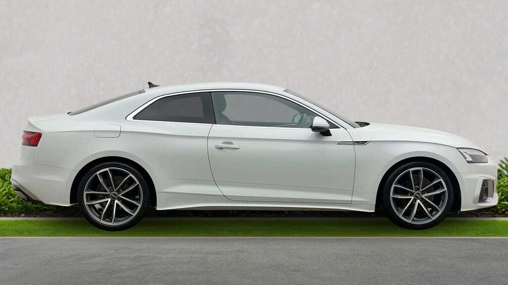 Audi A5 2.0 Tdi 35 S Line Coupe S Tronic Euro 6 White #2
