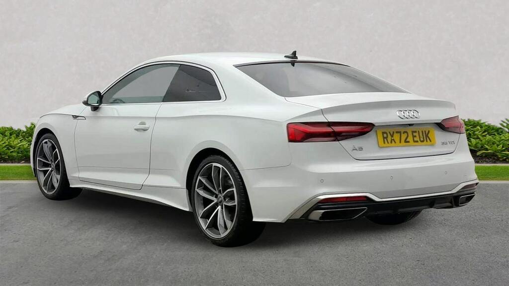 Audi A5 2.0 Tdi 35 S Line Coupe S Tronic Euro 6 White #3