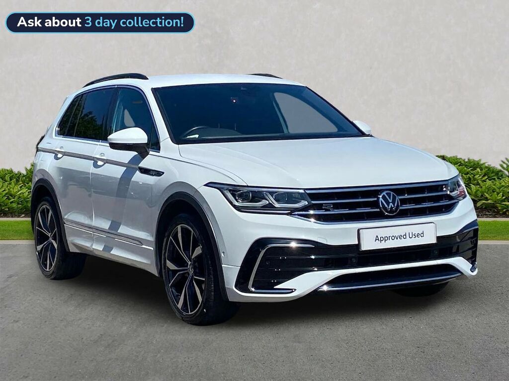 Volkswagen Tiguan 2.0 Tdi R-line Suv Dsg Euro 6 Ss 15 DE72ABX White