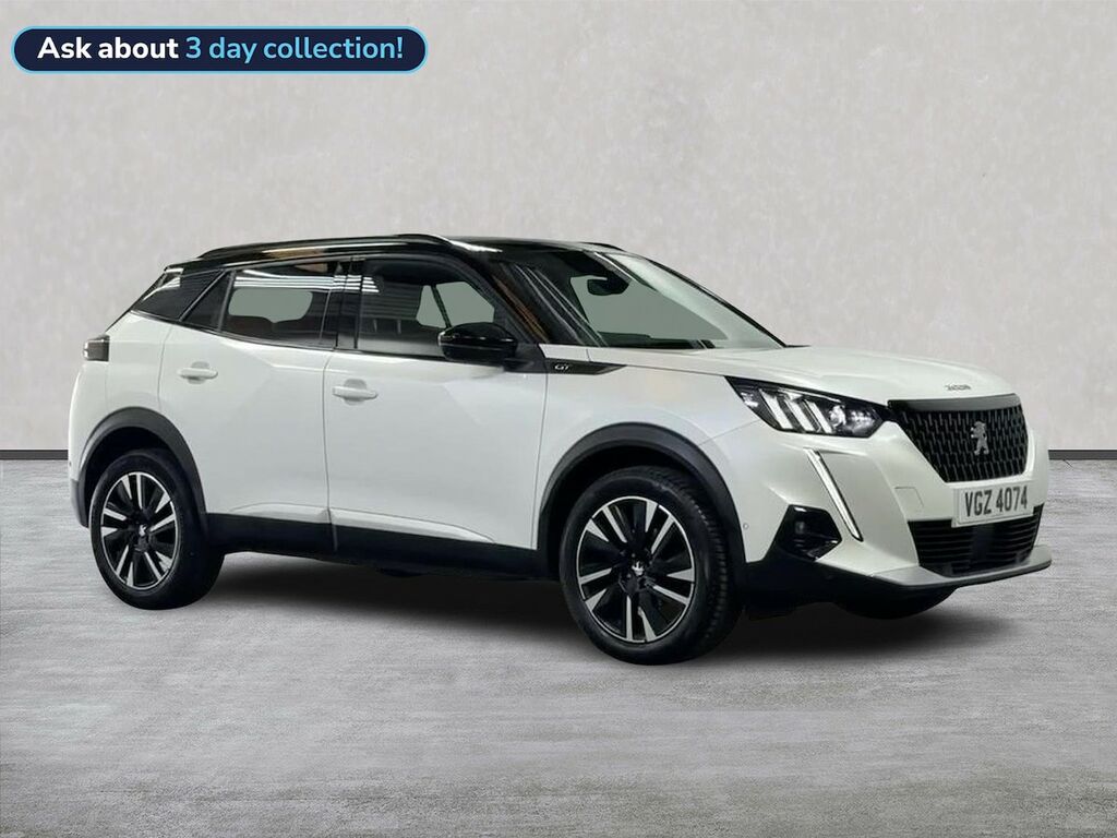 Peugeot 2008 1.2 Puretech Gt Premium Suv Euro White