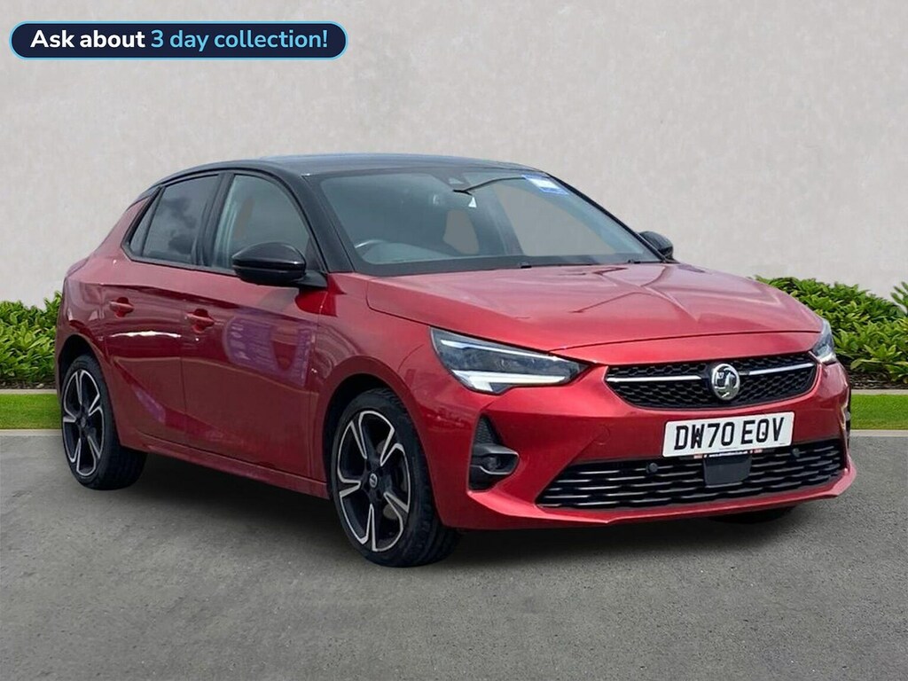 Vauxhall Corsa 1.2 Turbo Sri Hatchback Euro 6 DW70EOV Red