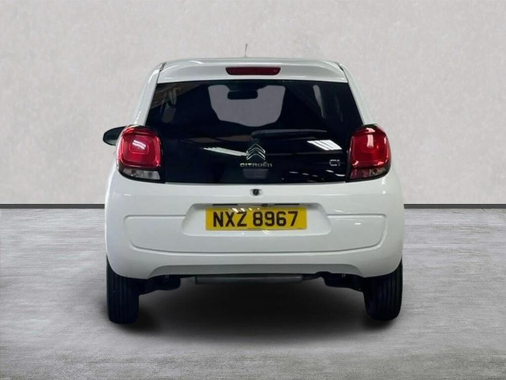 Citroen C1 1.0 Vti Flair Hatchback Euro 6 NXZ8967 White #4
