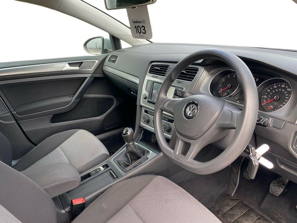 Volkswagen Golf Golf R-line Tdi Bluemotion Technology White #15