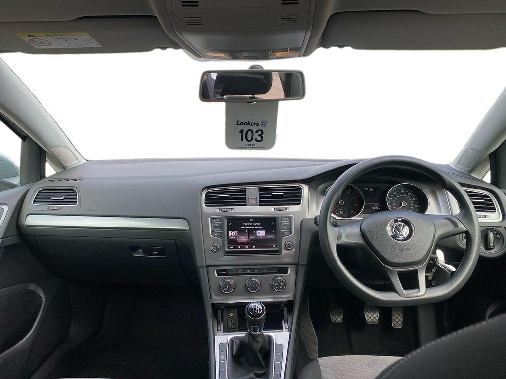 Volkswagen Golf Golf R-line Tdi Bluemotion Technology White #8