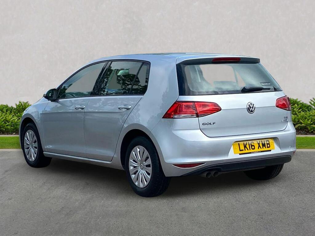Volkswagen Golf Golf R-line Tdi Bluemotion Technology White #2