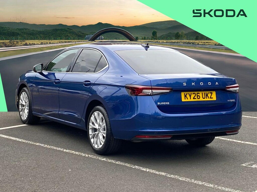 Skoda Superb 1.5 Tsi E-tec Mhev Se L Hatchback Hybri Blue #2