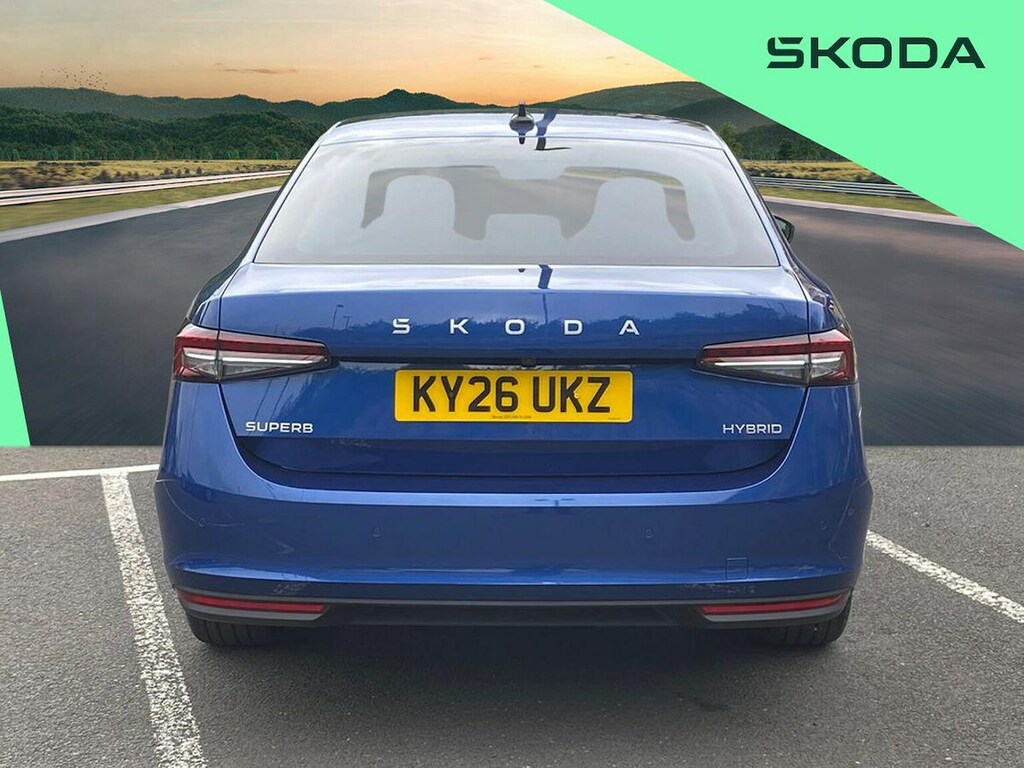 Skoda Superb 1.5 Tsi E-tec Mhev Se L Hatchback Hybri Blue #4