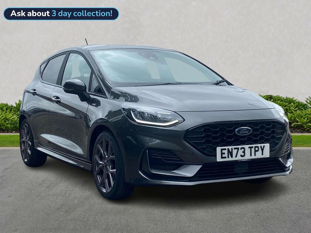 Ford Fiesta 1.0T Ecoboost St-line Hatchback Grey