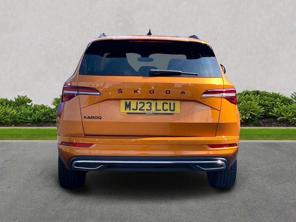 Skoda Karoq 1.5 Tsi Act Sportline Suv Dsg Euro 6 S MJ23LCU Orange #4