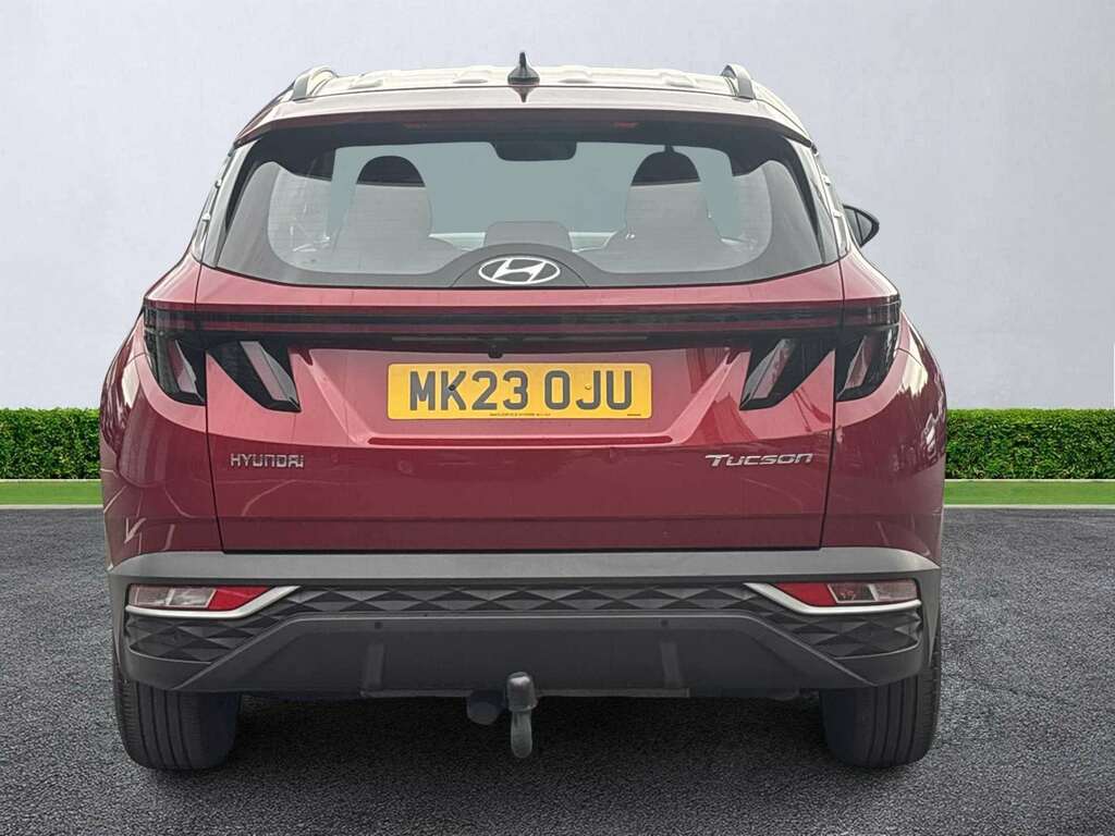 Hyundai Tucson 1.6 Tgdi Se Connect 2Wd MK23OJU Red #4