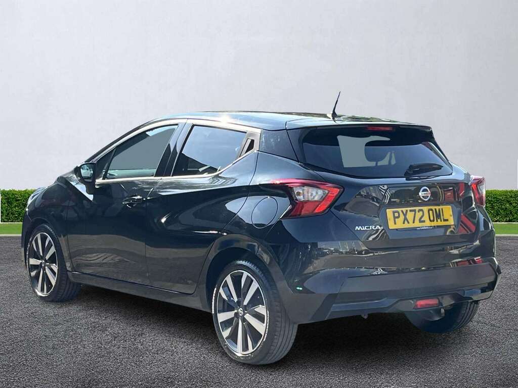 Nissan Micra 1.0 Ig-t 92 Tekna PX72OML Black #2