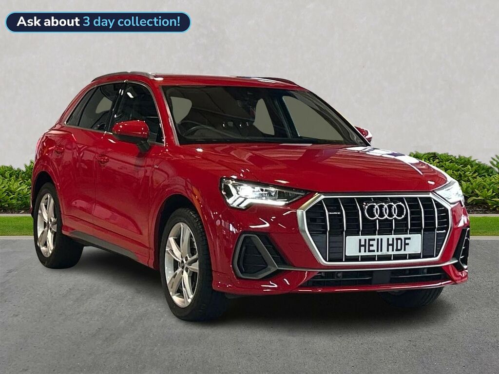 Audi Q3 2.0 Tdi 40 S Line Suv S Tronic Quattro Red