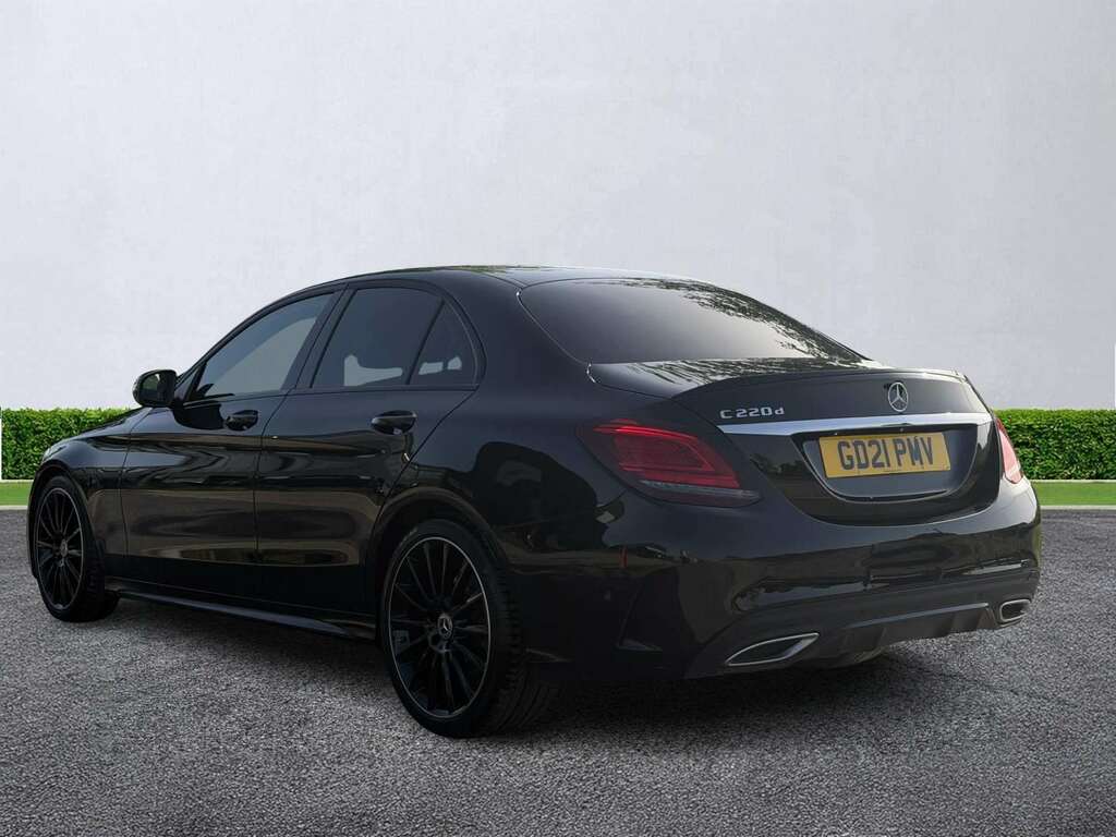 Mercedes-Benz C Class C220d Amg Line Night Edition Premium 9G-tronic GD21PMV Black #5