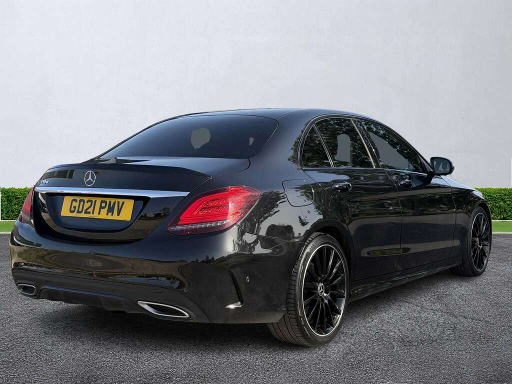 Mercedes-Benz C Class C220d Amg Line Night Edition Premium 9G-tronic GD21PMV Black #3