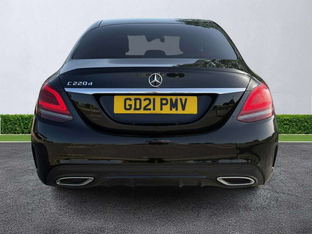 Mercedes-Benz C Class C220d Amg Line Night Edition Premium 9G-tronic GD21PMV Black #4