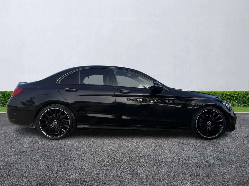 Mercedes-Benz C Class C220d Amg Line Night Edition Premium 9G-tronic GD21PMV Black #2
